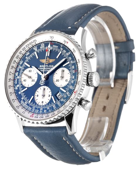 breitling navitimer a23322 blue dial|breitling navitimer a23322 blue.